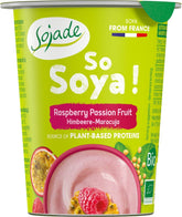 Gluténmentes málna-szójatermék BIO 125 g - SOJADE